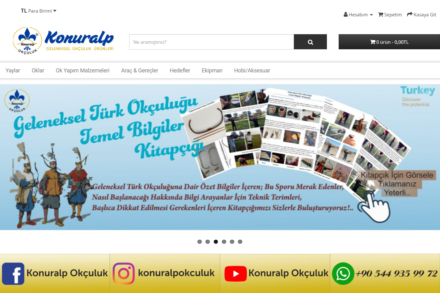 konuralp okçuluk sanal pos entegrasyonu istanbulmarka